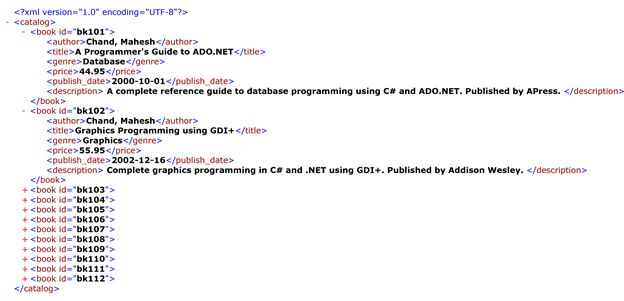 Hierarchical XML Database